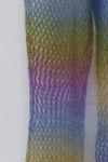 SWAYING/KNIT Flared Pants SW212XZ47 Purple Gradient PS26